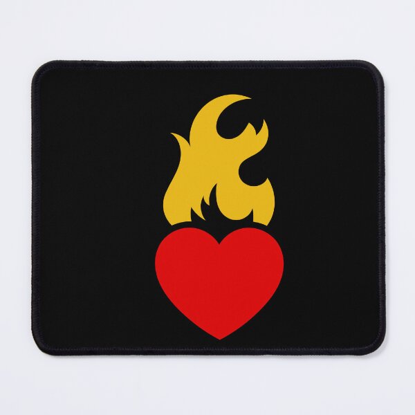 Item preview, Heart on fire : love : hot : valentine's day designed and sold by FLIRTAASAN.