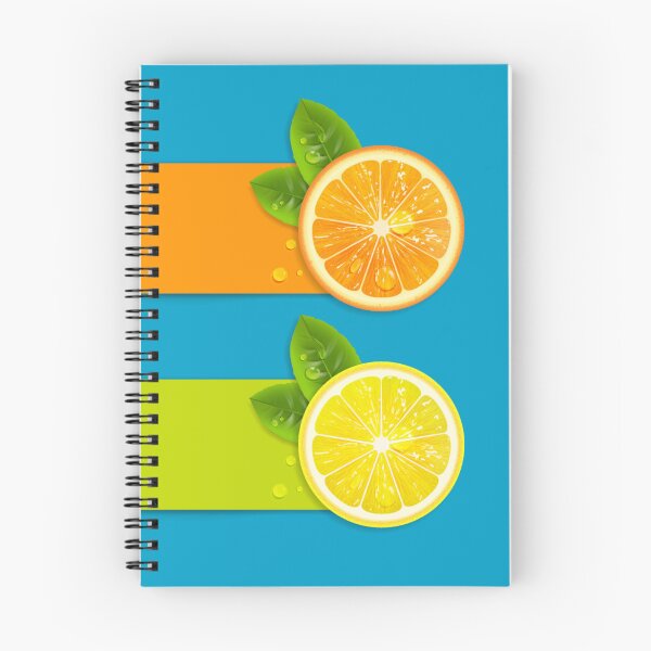 Item preview, Juicy Lemon Party and Orange Fruits designed and sold by BerryCats.