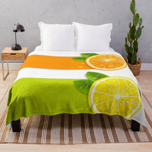 Item preview, Juicy Lemon Party and Orange Fruits designed and sold by BerryCats.