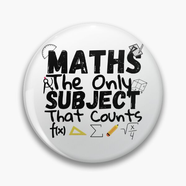 Item preview, Math The Only Subject That Counts designed and sold by ronaldsonou.