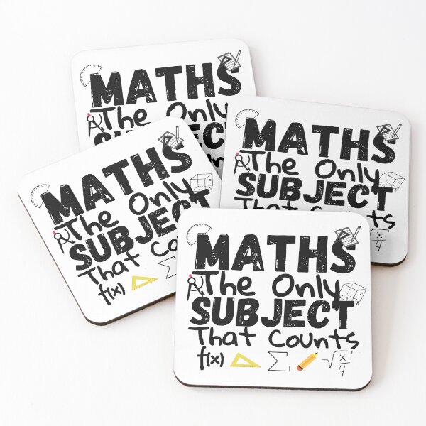 Item preview, Math The Only Subject That Counts designed and sold by ronaldsonou.