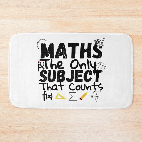 Item preview, Math The Only Subject That Counts designed and sold by ronaldsonou.