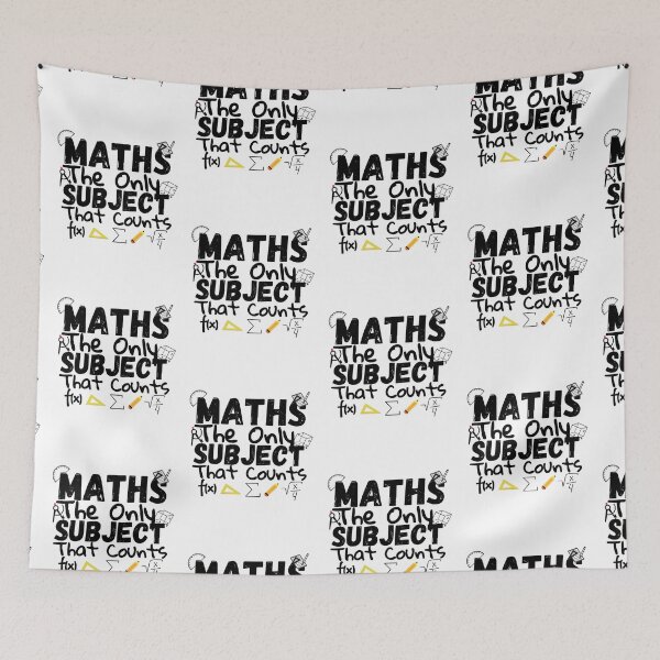 Item preview, Math The Only Subject That Counts designed and sold by ronaldsonou.