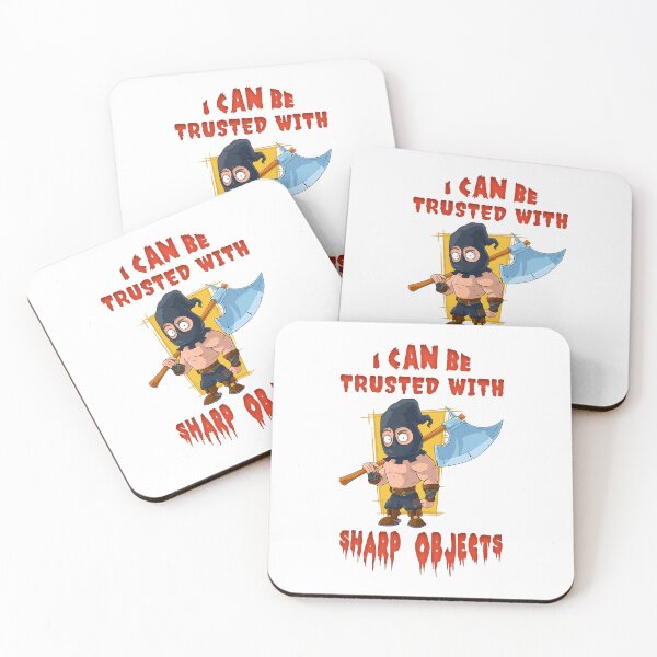 Item preview, I Can Be Trusted With Sharp Objects designed and sold by SerhiiArt.