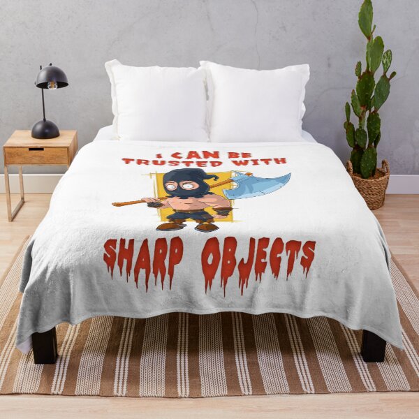Item preview, I Can Be Trusted With Sharp Objects designed and sold by SerhiiArt.