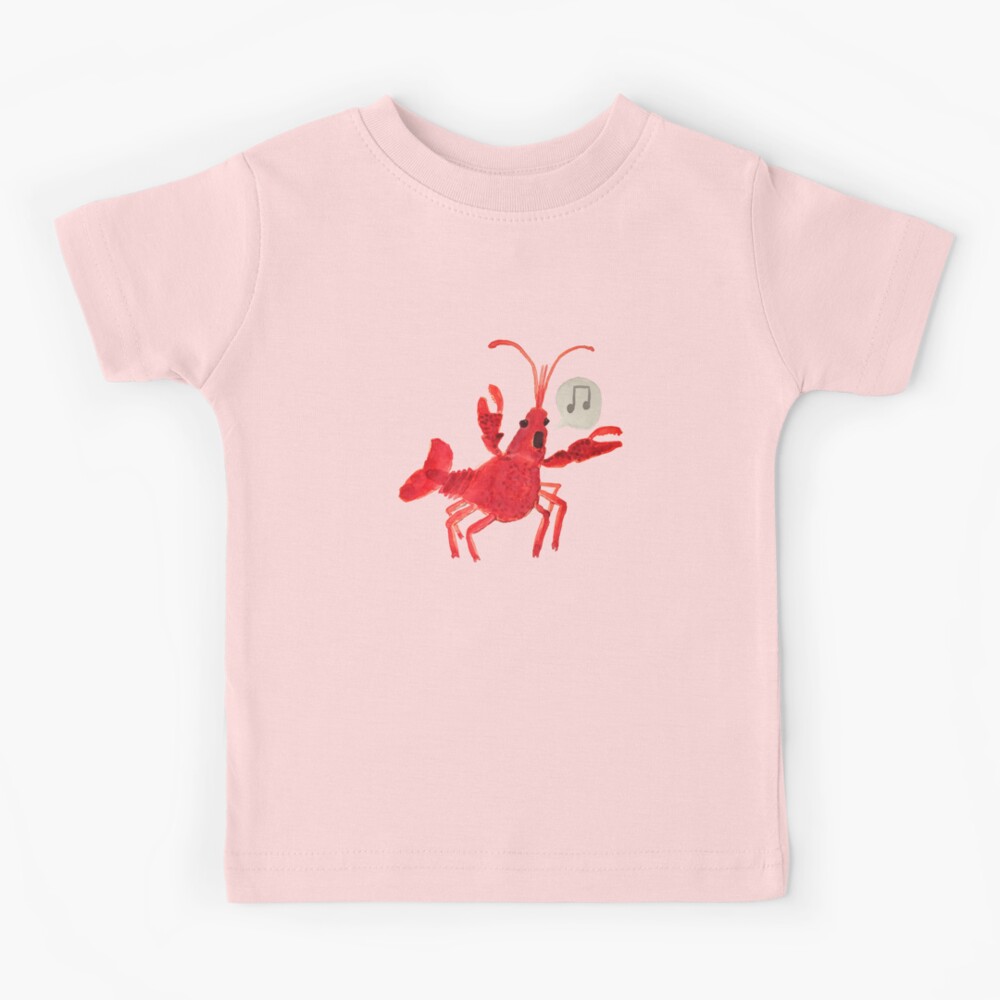 Singing Crayfish Kids T-Shirt for Sale by wateracre