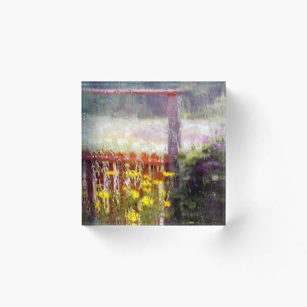 Item preview, Summer rain outside the window. designed and sold by Mikhail12358.