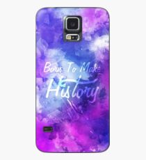 Born to Make History Watercolor Case/Skin for Samsung Galaxy