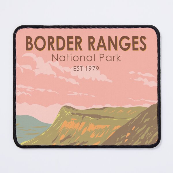 Item preview, Border Ranges National Park Australia Vintage designed and sold by KrisSidDesigns.