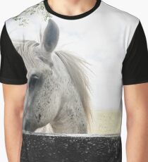 White Horse Graphic T-Shirt