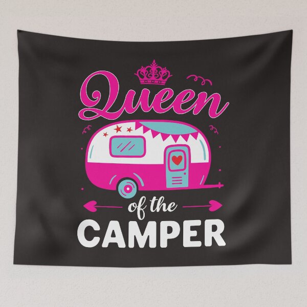 Item preview, Queen of the Camper Cool designed and sold by Catalina2202.