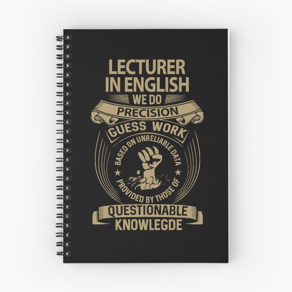 Item preview, Lecturer In English T Shirt - We Do Precision Job Gift Item Tee designed and sold by paneczkopat.