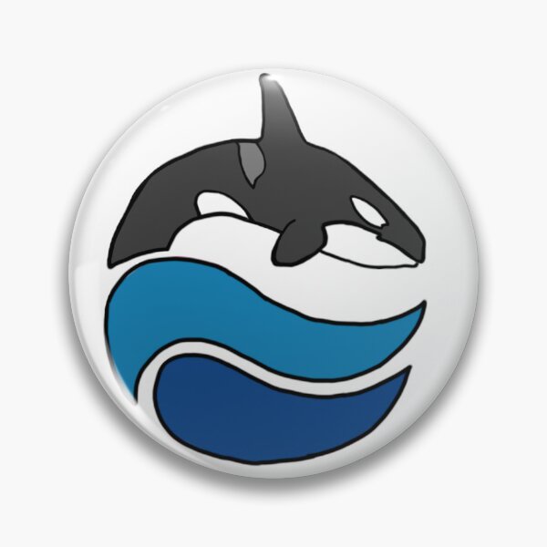 Item preview, Corky II Orca Vintage SeaWorld Logo designed and sold by tidaldreams.