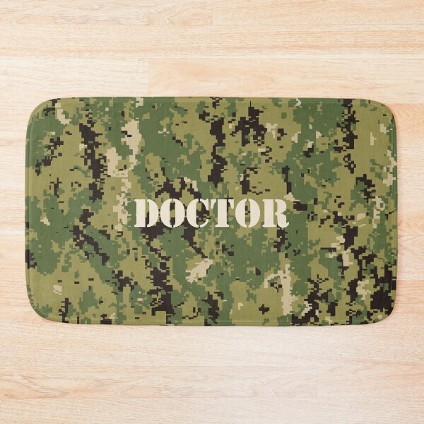 Item preview, Marine Pattern (MARPAT), NWU typeIII AOR-2, digital camouflage pattern swatch. US. Marines, US.navy - text: DOCTOR, typographic designed and sold by NineJuly.