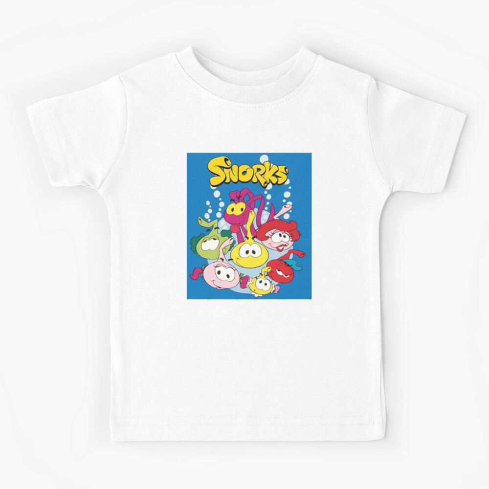 "Snorks" Kids TShirt for Sale by Gbofrc01 Redbubble