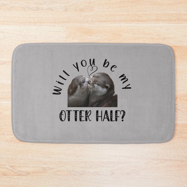 Item preview, Will you be my Otter Half? designed and sold by DiensDesign.