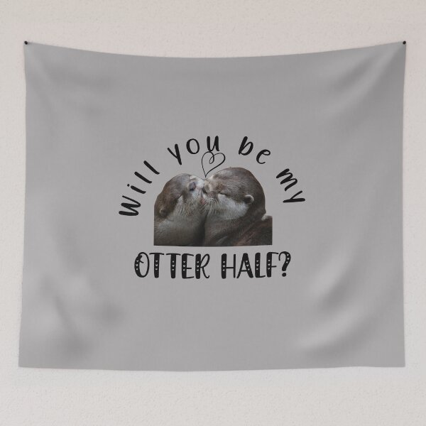 Item preview, Will you be my Otter Half? designed and sold by DiensDesign.