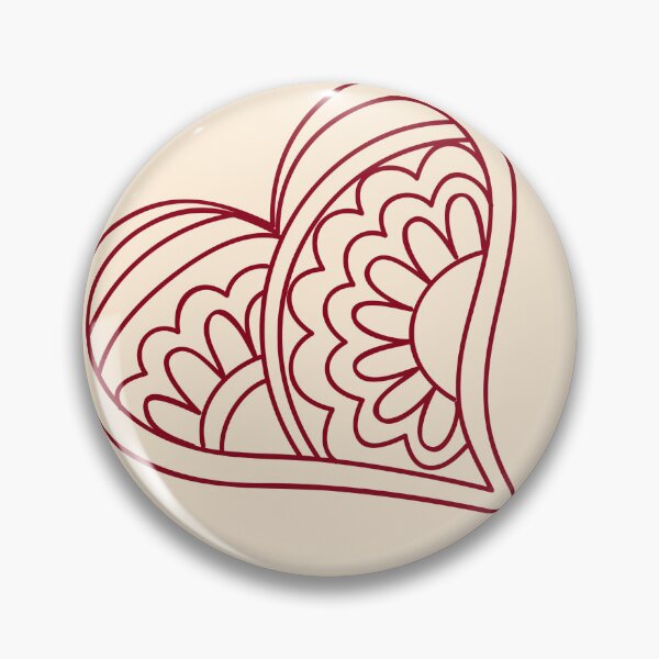 Item preview, zen doodle valentine heartz love designed and sold by AlinNova.
