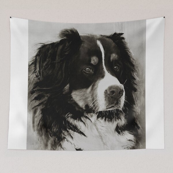 Item preview, "Laika" - Bernen Sennen - Bernese Mountain dog designed and sold by RmvPortraitsArt.