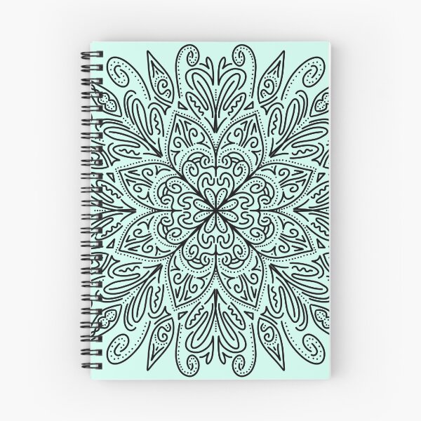 Item preview, Flower Mandala Black designed and sold by mh-art-.