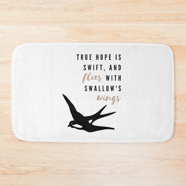 Item preview, Shakespeare Quote - True hope is swift, and flies with swallow's wings. - Richard III designed and sold by violet-hope.