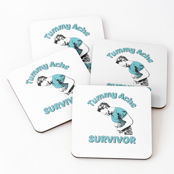Item preview, Tummy Ache Survivor Design is Funny Tummy Ache Quote designed and sold by Estrytee.
