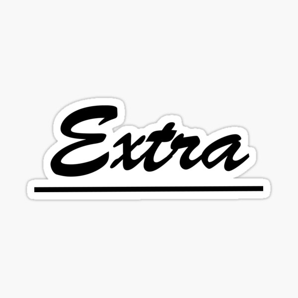 Extra Sticker