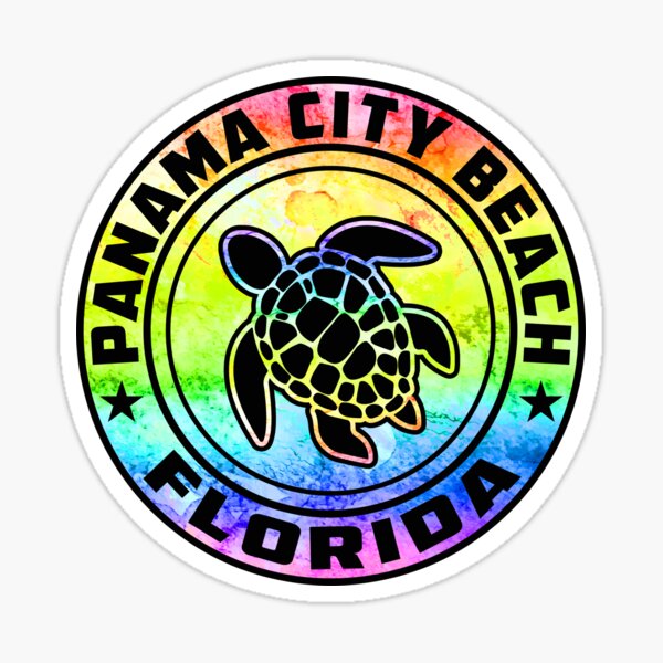 Item preview, Panama City Beach Beach Florida Sea Turtle FL designed and sold by DESTINATIONS DECAL.