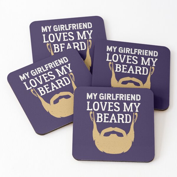 Item preview, My Girlfriend Loves My Beard designed and sold by jaygo.