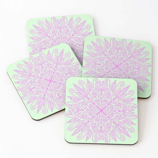 Item preview, Flower Mandala Pink designed and sold by mh-art-.