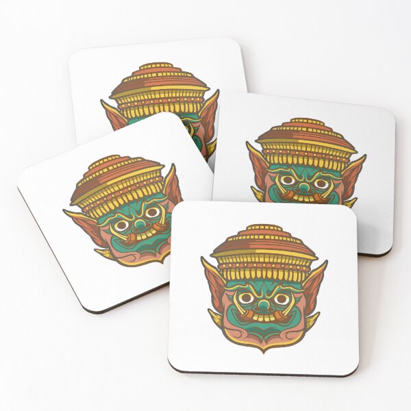 Item preview, Thai Khon Mask designed and sold by MizzKarizmah.