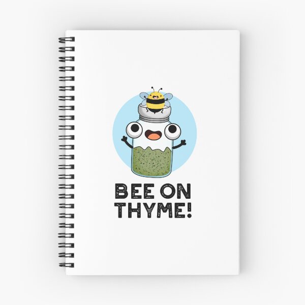 Item preview, Bee On Thyme Funny Herb Bug Puns  designed and sold by punnybone.