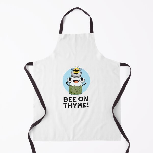 Item preview, Bee On Thyme Funny Herb Bug Puns designed and sold by punnybone.