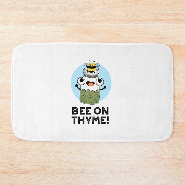 Item preview, Bee On Thyme Funny Herb Bug Puns  designed and sold by punnybone.
