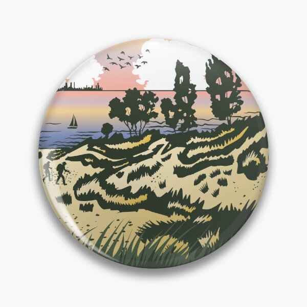 Item preview, Hikers Delight Indiana Dunes Poster designed and sold by indianadunes.