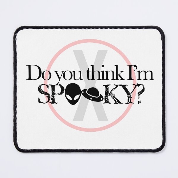 Item preview, Do You Think I'm Spooky? - White designed and sold by cattydidit.