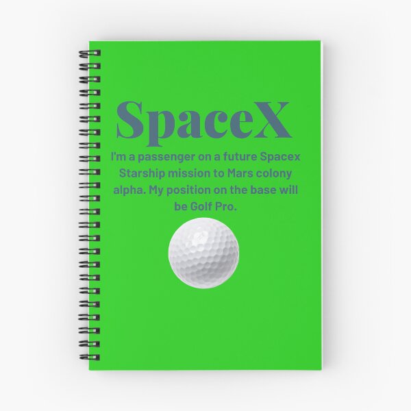 Item preview, Spacex golf pro designed and sold by wildwesdesigns.