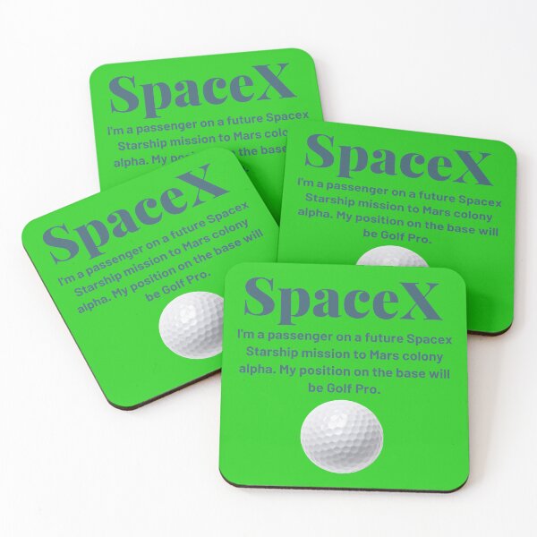 Item preview, Spacex golf pro designed and sold by wildwesdesigns.