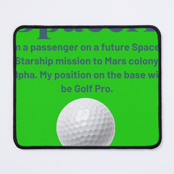 Item preview, Spacex golf pro designed and sold by wildwesdesigns.