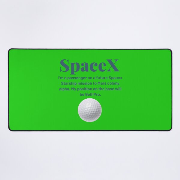 Item preview, Spacex golf pro designed and sold by wildwesdesigns.