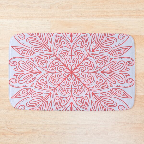 Item preview, Flower Mandala Red designed and sold by mh-art-.