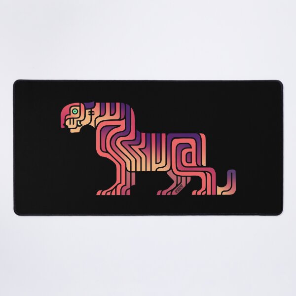 Hidden Tiger (alt) Desk Mat