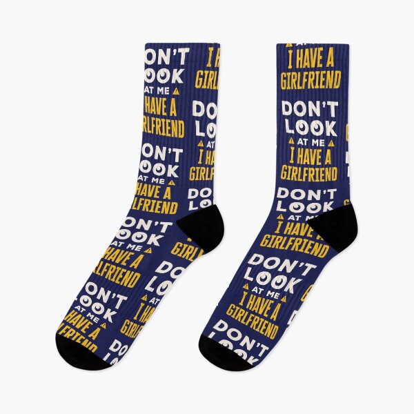 Item preview, Don't Look at Me I Have a Girlfriend designed and sold by jaygo.
