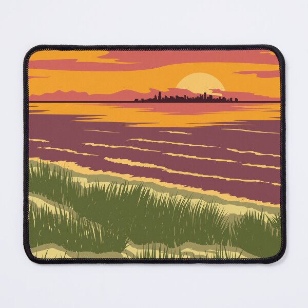 Item preview, Lake Michigan Indiana Dunes Poster designed and sold by indianadunes.