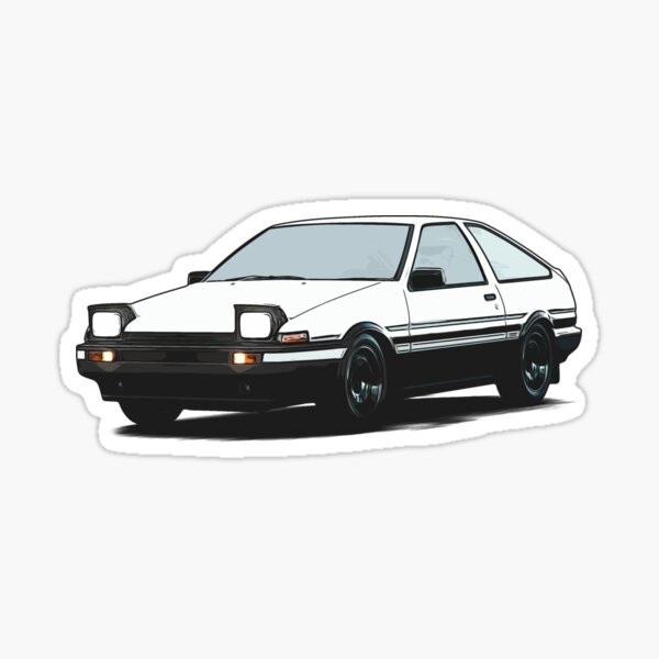 Item preview, Retro Japanese Sports Car With Head lights on designed and sold by ApexFibers.