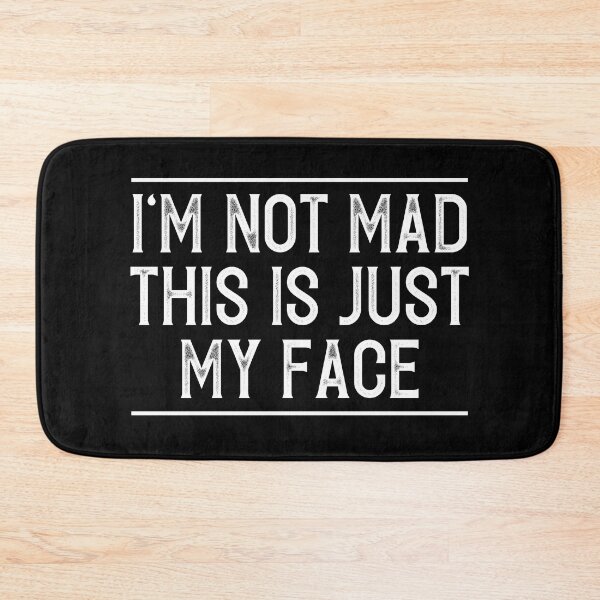 Item preview, I'm not mad this is just my face designed and sold by pnkpopcorn.