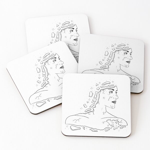 Item preview, Broken-Hearted Woman’s Head designed and sold by LonelyLines.