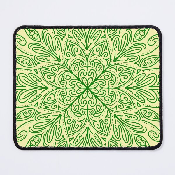 Item preview, Flower Mandala Green designed and sold by mh-art-.
