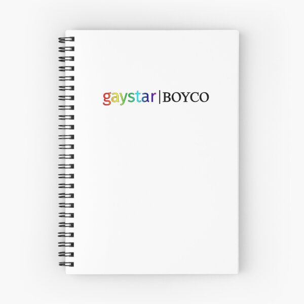 Item preview, gaystar boyco rainbow + black text designed and sold by MLEntertainment.