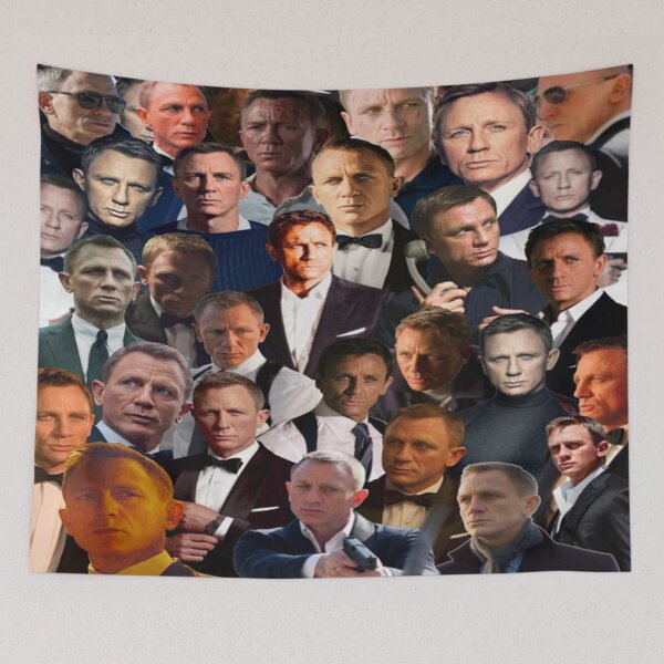 Item preview, Daniel Craig Photo Collage designed and sold by CARLA9Z.